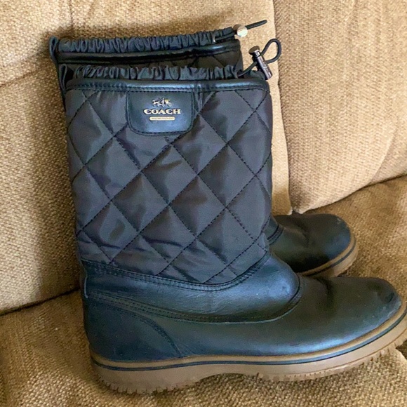 Coach winter boots